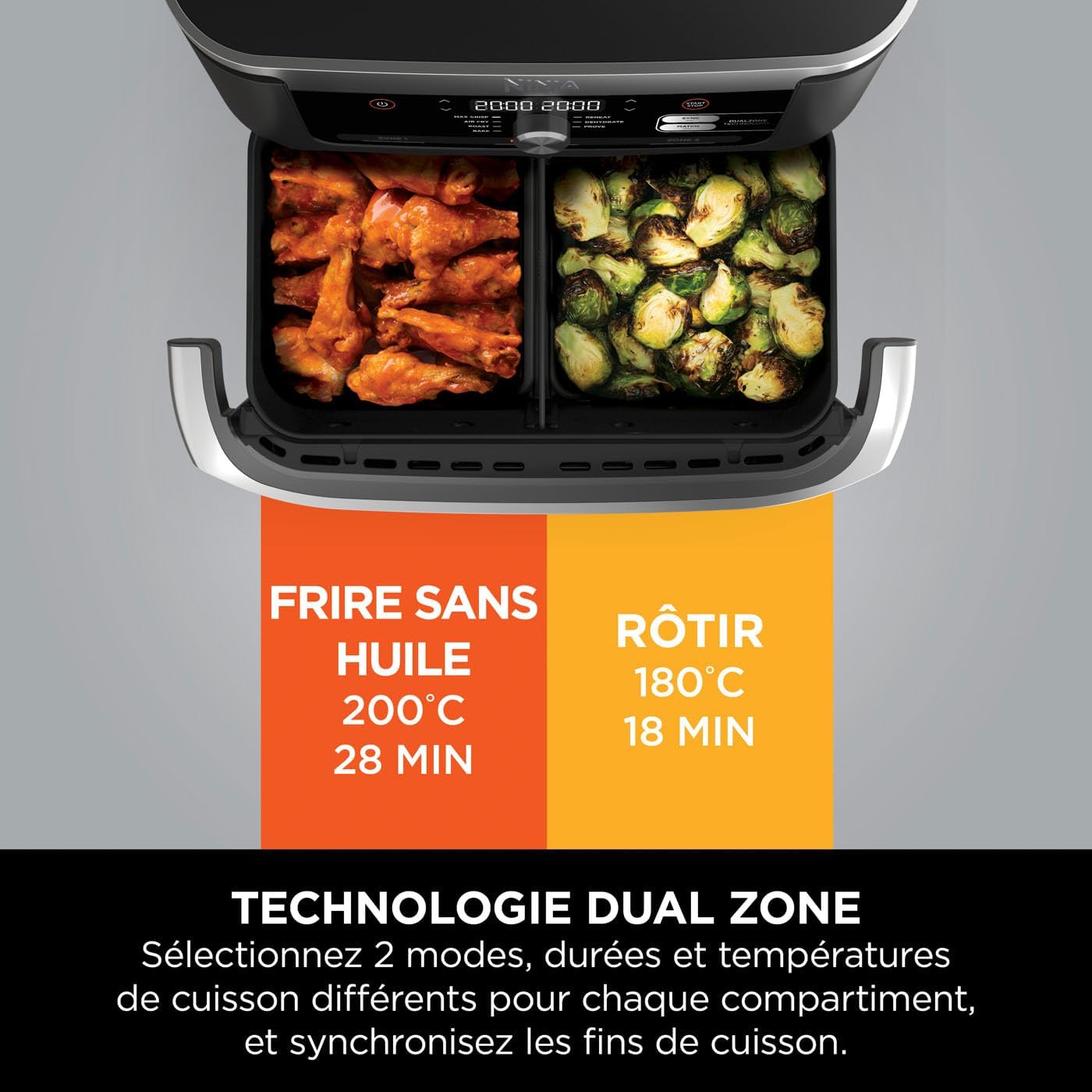 Friteuse à Air Ninja Foodi FLEX 7-en-1