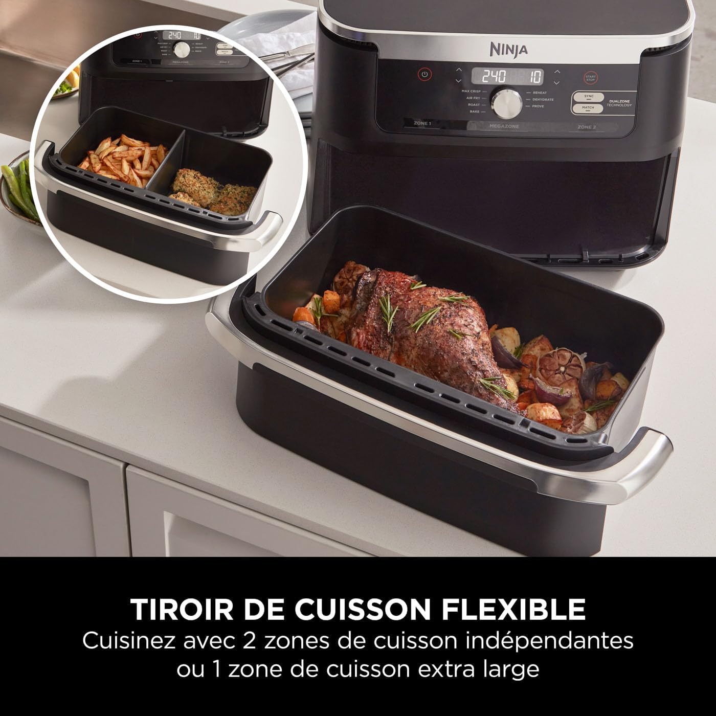 Friteuse à Air Ninja Foodi FLEX 7-en-1