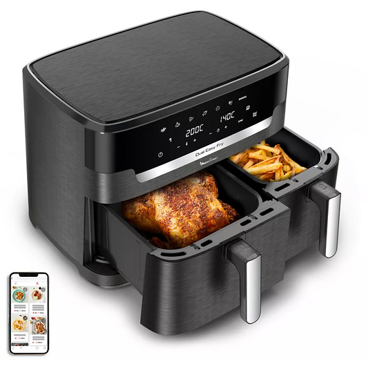 AirFryer MOULINEX Dual Easy Fry & Grill, 8.3L