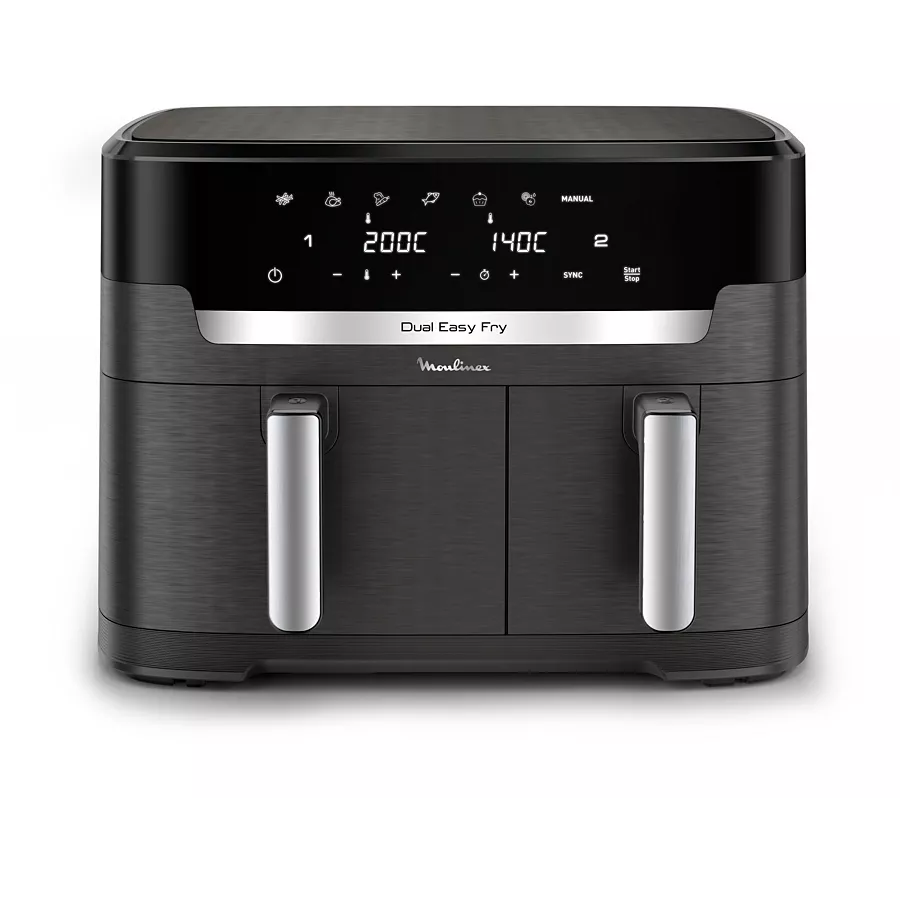 AirFryer MOULINEX Dual Easy Fry & Grill, 8,3L